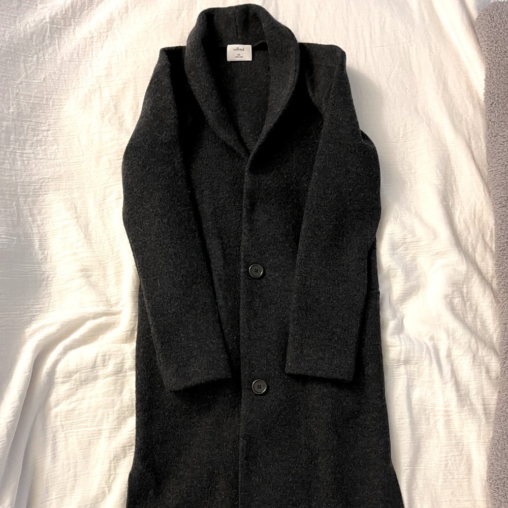 Aritzia Wilfred Dujardin coat jacket Black